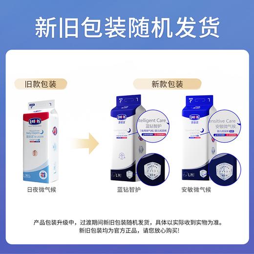 【日夜分护】露安适日夜微气候纸尿裤拉拉裤NB/S\M\L\XL\2XL\3XL码（新老品混发） 商品图1