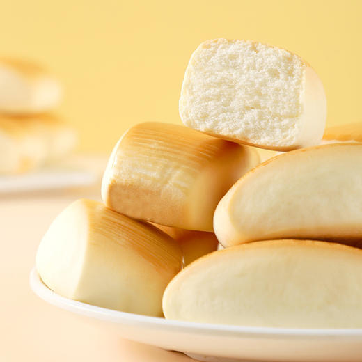 奶香小馒头短保手工面包配料简单营养早餐办公室下午茶零食 商品图2