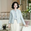 西子/风华正茂法式气质小香风亚麻棉外套/WTBH2030 商品缩略图0