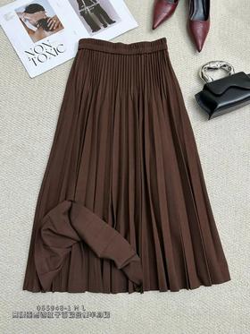 4BAR065948-1#压褶半身裙
