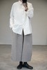 ALBUM DI FAMIGLIA 米白棉质皱褶长袖衬衫(SHORT COLLAR SHIRT LWR) 商品缩略图1