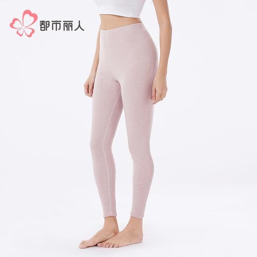 都市丽人打底裤女士保暖裤暖膨绒女士单层打底裤中九分女裤LLH4D2 商品图2