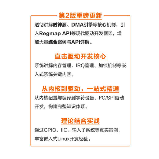 Linux设备驱动开发 第2版 linux内核linux嵌入式工程师内存管理操作系统教程书 商品图1