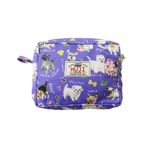 HUJI祤集Motley收纳包插画狗狗系列 商品图3