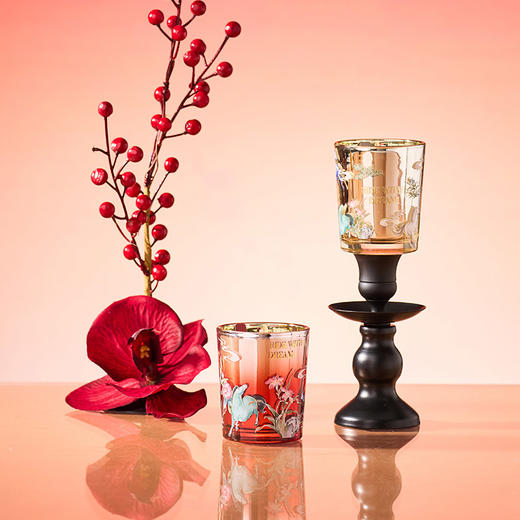 大英博物馆 新年系列 八骏马香薰蜡烛 发财树礼盒 商品图1