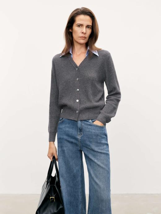 【商场同款】麦檬冬针梭拼毛衣5FA132891 商品图0