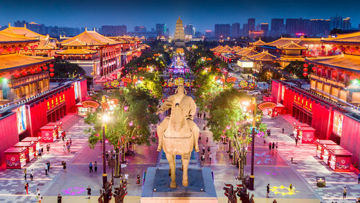 【节后特价】<西安5日深度游>兵马俑·钟鼓楼广场·高家大院·汉城湖·西安博物院·水陆庵·白鹿原·秦腔艺术博物馆·大唐不夜城·书院门 商品图0