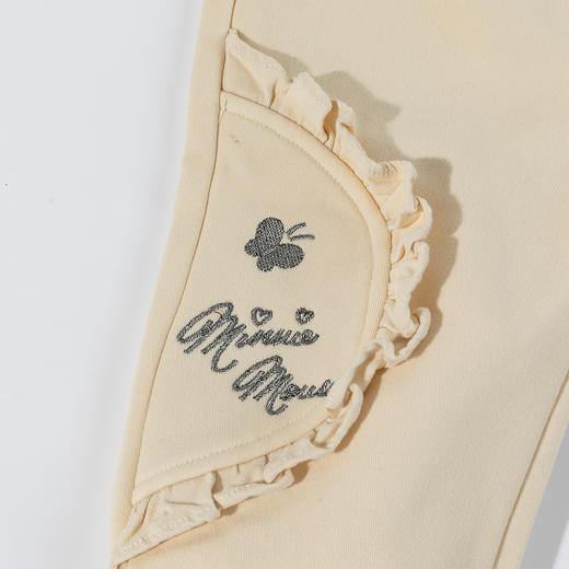 迪士尼秋冬女童加绒长裤XD4DK016 商品图6