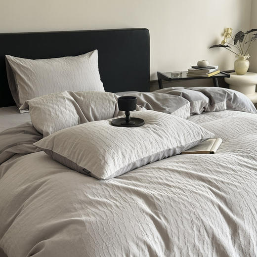 麦上家居MAYSEA | 高密浮雕提花全棉四件套 商品图11