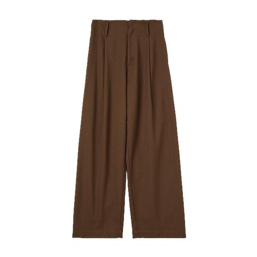 「高货kbnq」全新升级【铂金会员275/天猫369/差价94】(01523)洛诗琳气质通勤休闲直筒裤2025秋季垂感高腰提臀西装裤 商品图4