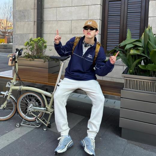 【11.15立冬暖心礼】安德玛UA Sports Club男子毛圈1/4拉链运动休闲卫衣6005892-410 商品图1