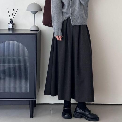 梦惠妮法式赫本毛呢裙｜仙女标配，显高显瘦 商品图0