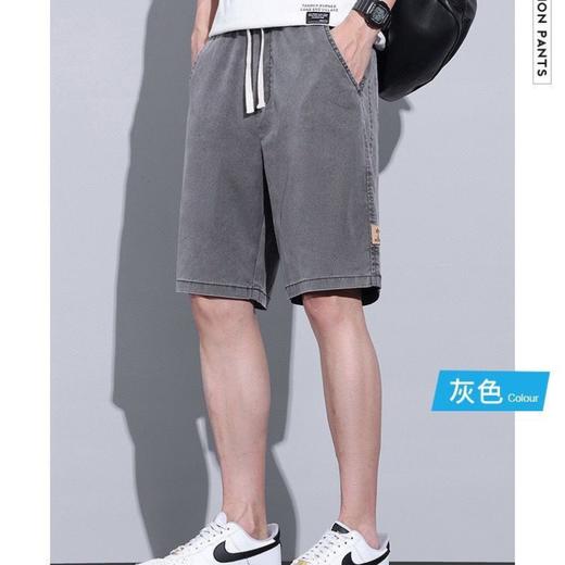 【垂坠飘逸 清凉触感】莱赛尔天丝牛仔短裤 商品图1