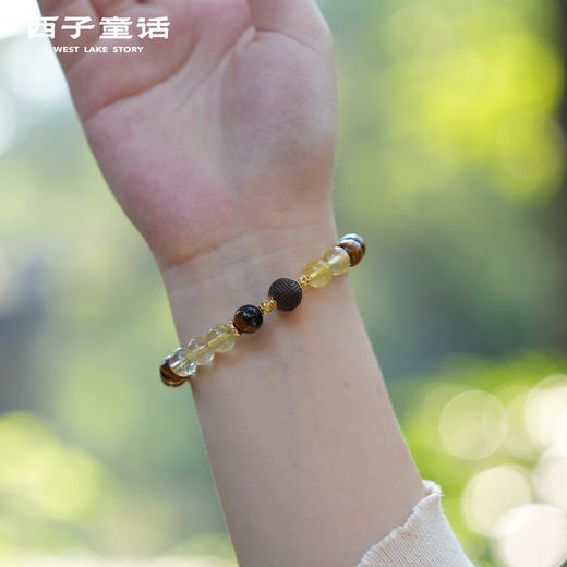 【灵隐景区直发】国潮五行能量手串合香珠男女士天然檀香沉香饰品 商品图1