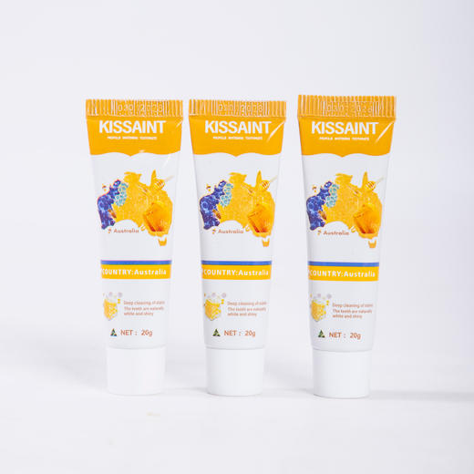 热卖！「拍6支立减10元」Kissaint 蜂胶白净牙膏 清洁 亮齿 温和不刺激 澳洲原装进口 100g/支 商品图9