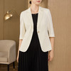YBY Y521通勤西装外套一粒扣七分袖修身西服短外套 商品缩略图0