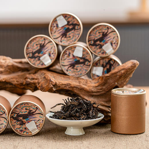 “官方出品 线下门店同款”敦煌文创 茶叶+茶具礼盒 肉桂/水仙/金骏眉/妃子笑系列茶叶套装 商品图10