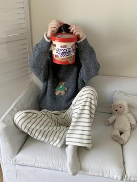 【YW】无忧购59元2件ins风雪粒绒晚安裤家居裤（截单后3-5天发货)