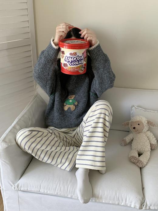 【YW】无忧购59元2件ins风雪粒绒晚安裤家居裤（截单后3-5天发货) 商品图0