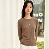丁摩 女士圆领打底衫秋冬薄款洋气内搭长袖T恤上衣时尚5ZF-672 商品缩略图3
