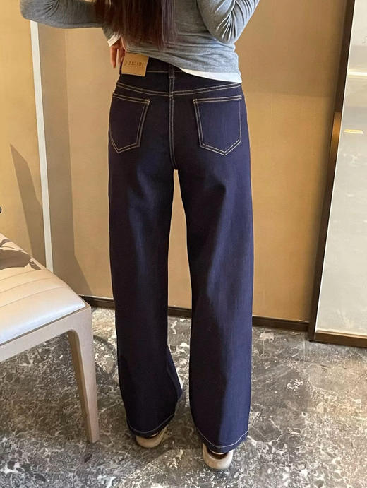 小禾同款深蓝牛仔裤09271 商品图4