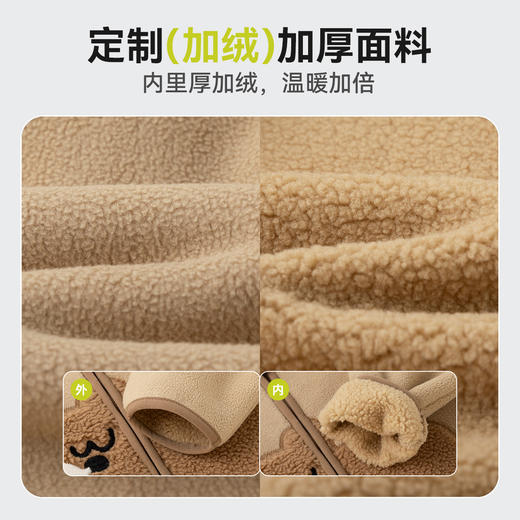 嘟嘟家儿童外套男童女童秋冬长袖童装2025新款宝宝婴幼儿冬季衣服 商品图4