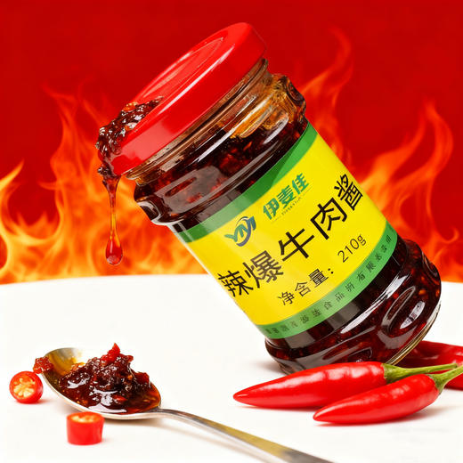 伊麦佳辣爆牛肉酱 清真牛肉酱 商品图0
