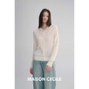 MAISON CECILE 两色|18针翻领/高领两穿软糯羊毛设计感针织开衫 商品缩略图1