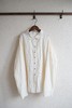 ALBUM DI FAMIGLIA 米白棉质皱褶长袖衬衫(SHORT COLLAR SHIRT LWR) 商品缩略图6