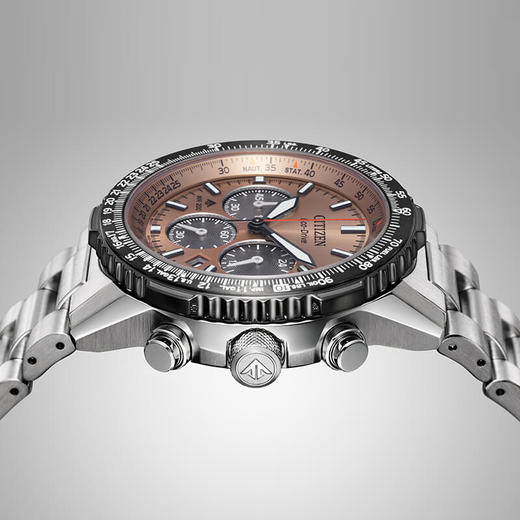 西铁城/CITIZEN光动能PROMASTER系列多功能休闲男表CA4664-60X 商品图3