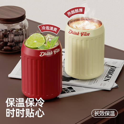 bablov保温杯女生高颜值杯子外带水杯小巧便携不锈钢随行咖啡杯 商品图2