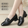 丁摩 真皮小皮鞋法式春秋女鞋软底防滑四季鞋乐福鞋女单鞋5ZF-6109 商品缩略图3