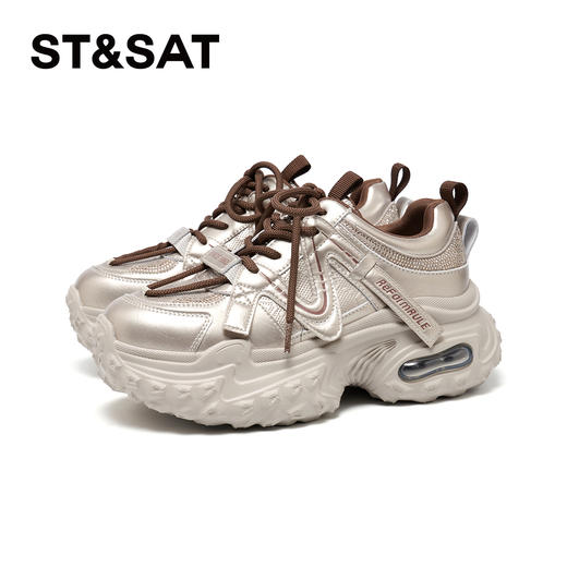 星期六俏皮活力气垫厚底老爹鞋SSD3112544 商品图4