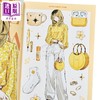 【中商原版】时尚画师Yukina首本画集 时尚人物插图 时尚素描 日文原版日韩 Yukina アートワークス&ファッションスケッチ 商品缩略图2
