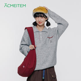 【品牌特惠】ACMEITEM爱棵米-半开领毛衫GAG3770663G
