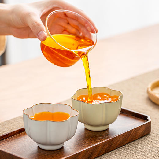 “官方出品 线下门店同款”敦煌文创 茶叶+茶具礼盒 肉桂/水仙/金骏眉/妃子笑系列茶叶套装 商品图7