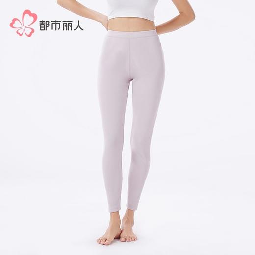 都市丽人打底裤女士保暖裤密密绒多层打底裤厚九分女裤LLH4D7 商品图1
