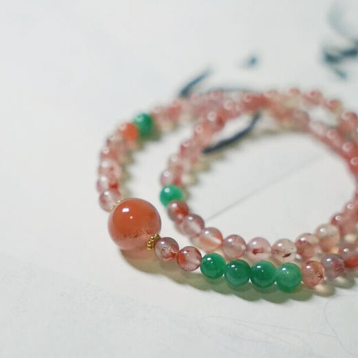 南红手串项链耳饰爆款合集 新年新春喜庆国色南红玛瑙饰品 商品图1