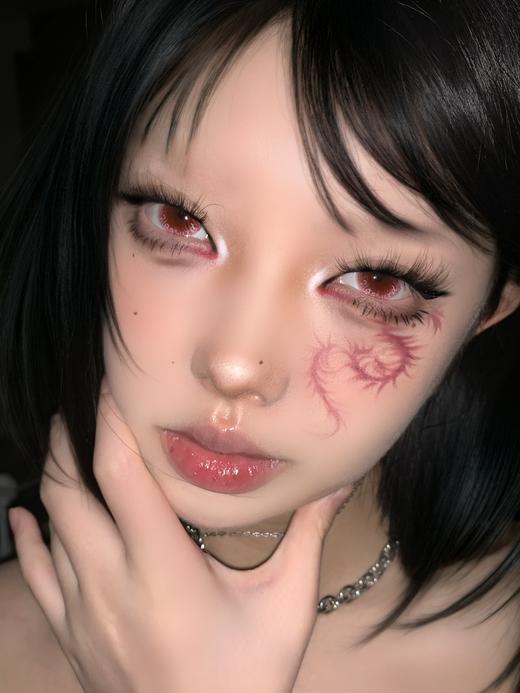 EggUncle Lens日抛 血色欢愉 直径14.5mm着色13.9mm 预计10.23到货 商品图2