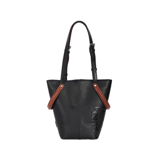 大英博物馆 盖亚·安德森猫系列 手提水桶包多用单肩包 黑色 商品图5