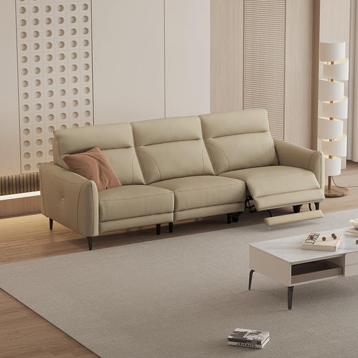 顾家家居整装 现代简约 皮艺功能沙发 KZ.9021 曼语G 商品图2