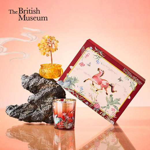 大英博物馆 新年系列 香薰蜡烛发财树礼盒 无垠杉海 商品图0