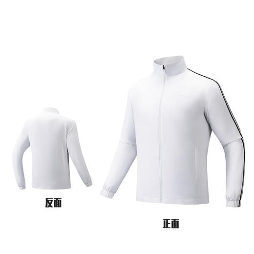 超级安踏运动外套男女秋季新款防泼水休闲夹克立领上衣172538603U 商品图0