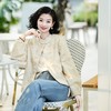 西子/【洛俪塔】新中式气质百搭重工提花圆领盘扣外套/WTHY032 商品缩略图4