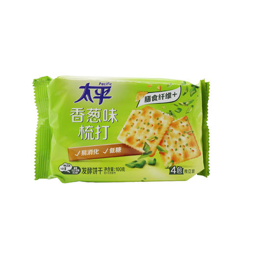 太平香葱味梳打饼干100g（6901668200235） 商品图0