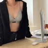 【GZ】无忧购果冻条提拉字母休闲风bra云感舒适文胸聚拢上托内衣6011（截单后3-5天发货) 商品缩略图6