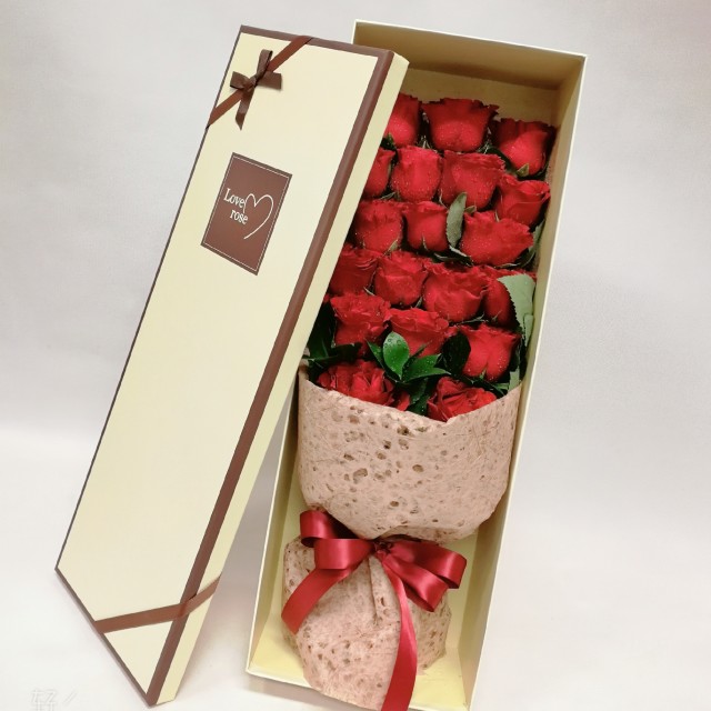 19支红玫瑰礼盒