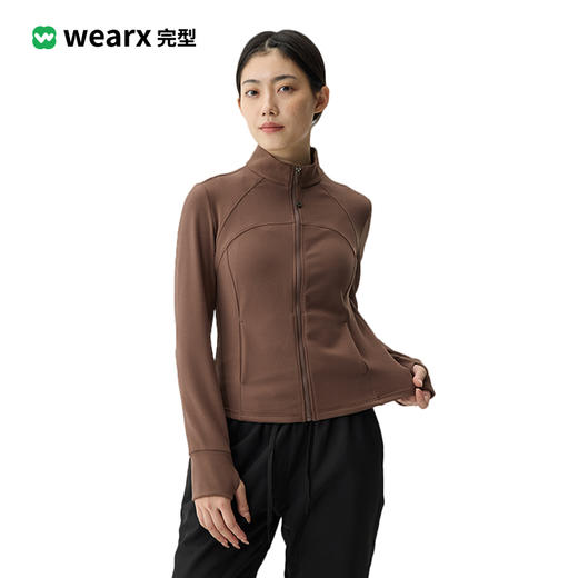 完型-立领修身瑜伽休闲外套 商品图2