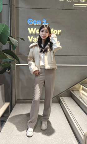G2000女装2025秋冬新款时尚流行短款外套女58281040