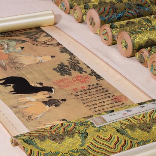 故宫文化服务中心官方出品的《故宫国家宝藏》（十大书画）——10 幅超清钞券精制版国宝书画 商品图2